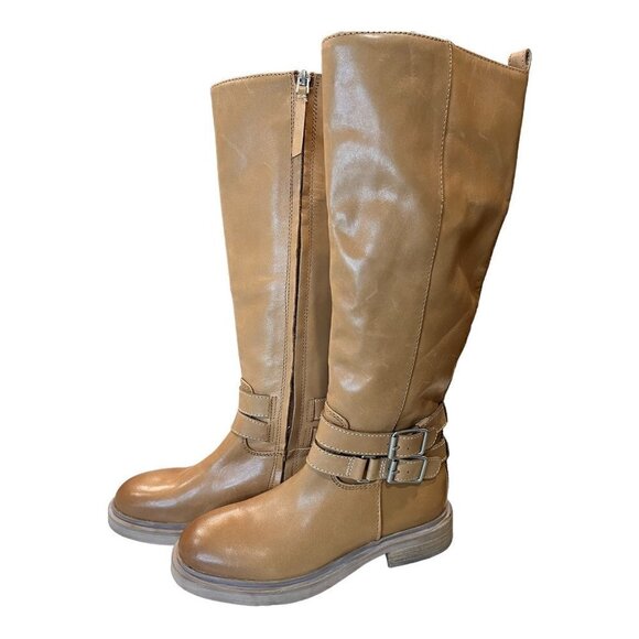 Sam Edelman Tan Heeled Boots - Picture 7 of 11